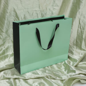 High Quality Factory Price Wholesale Green Paper Bag<br><br>