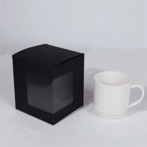 Cosmetic Boxes Toy Packaging Box Gift Packaging Custom Logo Cup Packaging Black
