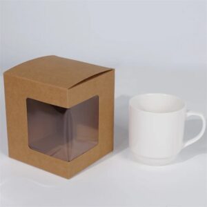 Cosmetic Boxes Toy Packaging Box Gift Packaging Custom Logo Cup Packaging Brown