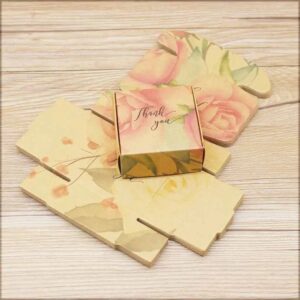 Gift Packaging Box Cardboard Box Custom Pattern Soap Packaging