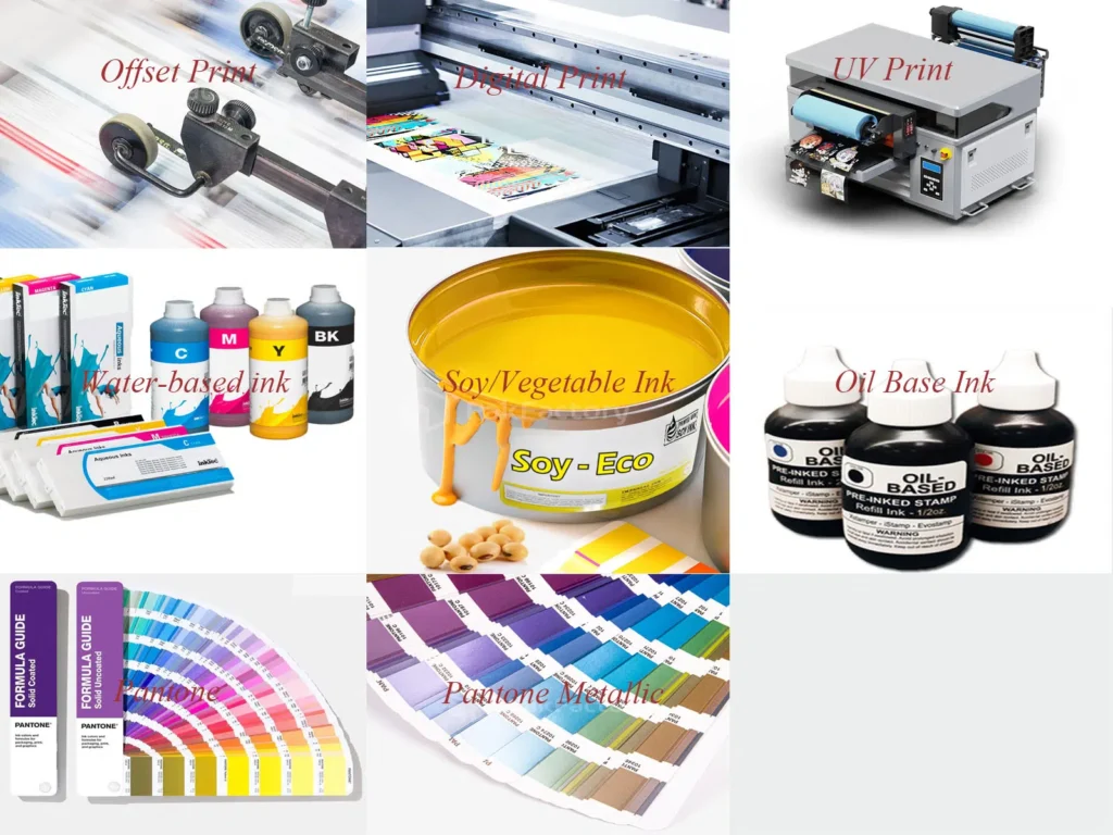 Cardboard Boxes Manufacturer Printing Options