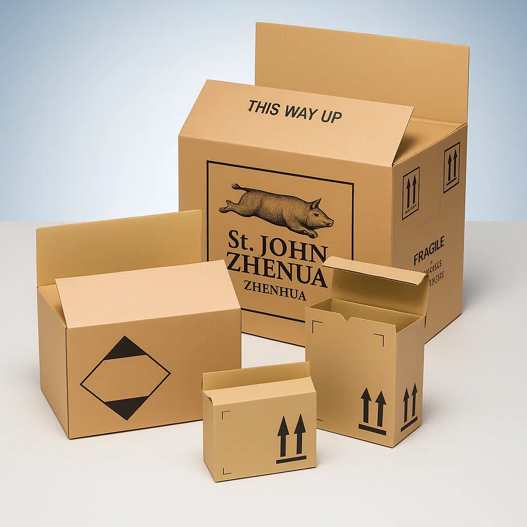 corrugated shipping boxes