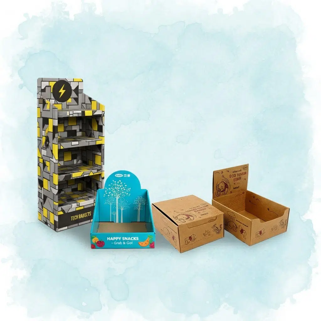 custom cardboard display boxes wholesale