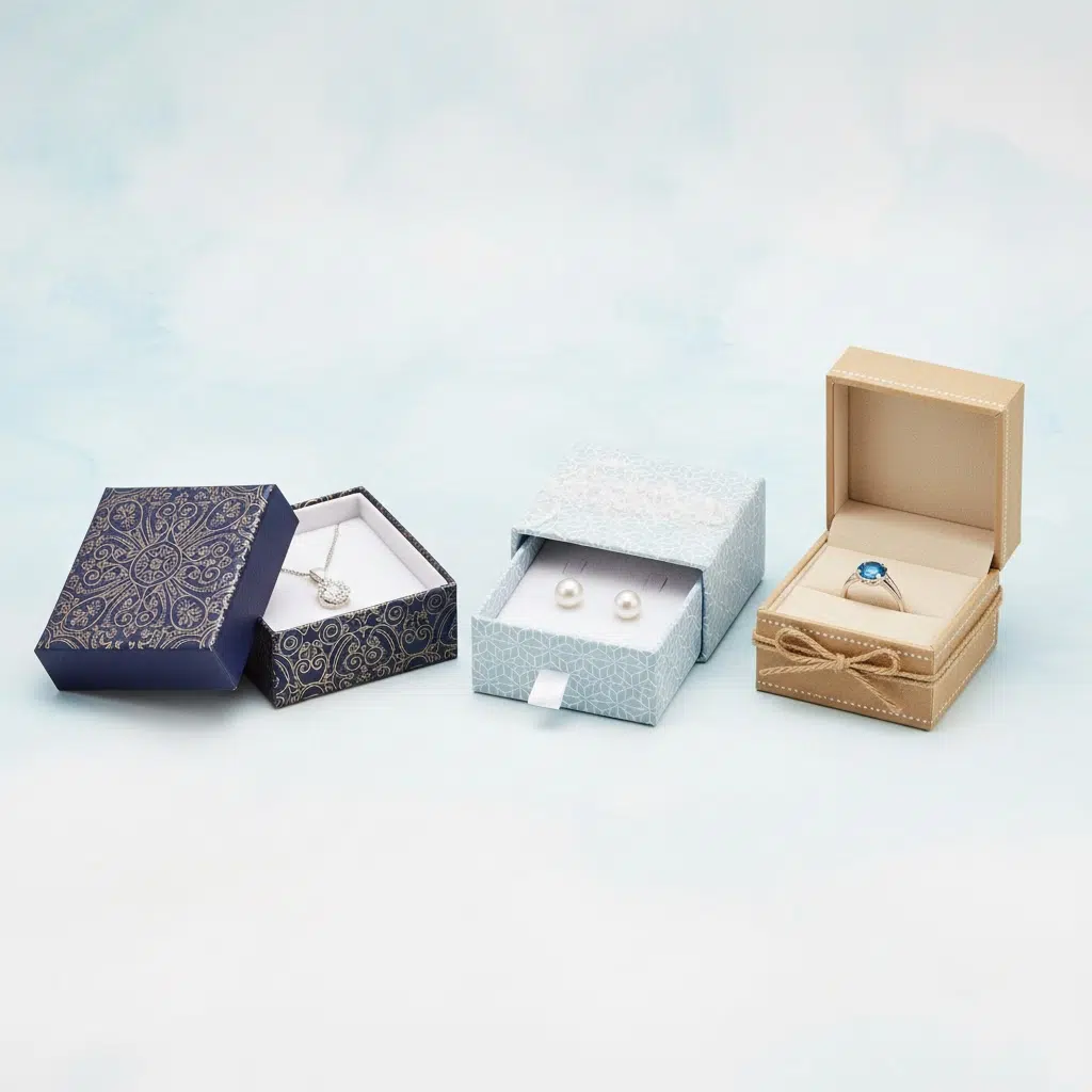 custom cardboard jewelry boxes manufacturer