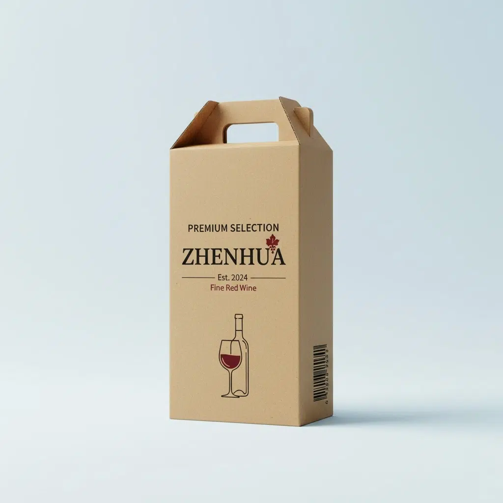 custom cardboard wine boxes maker