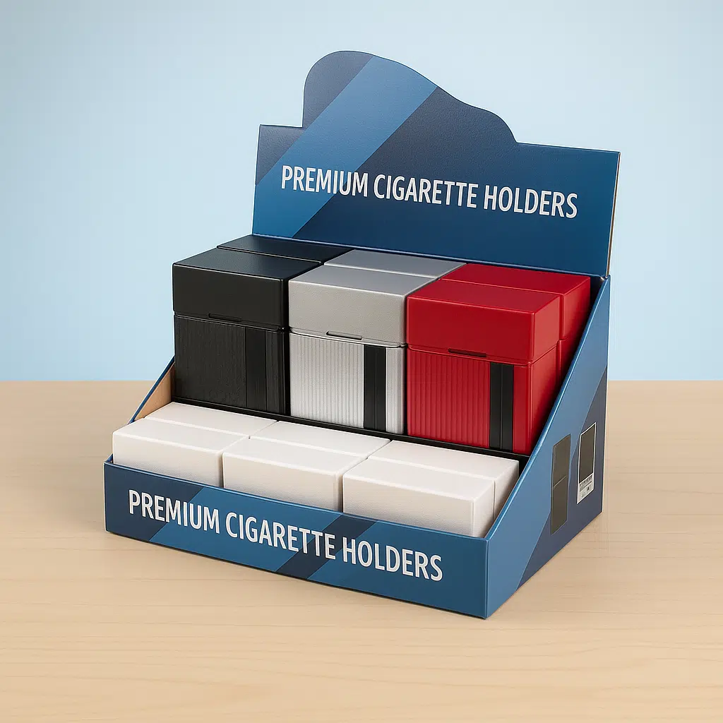 custom cigarette display box