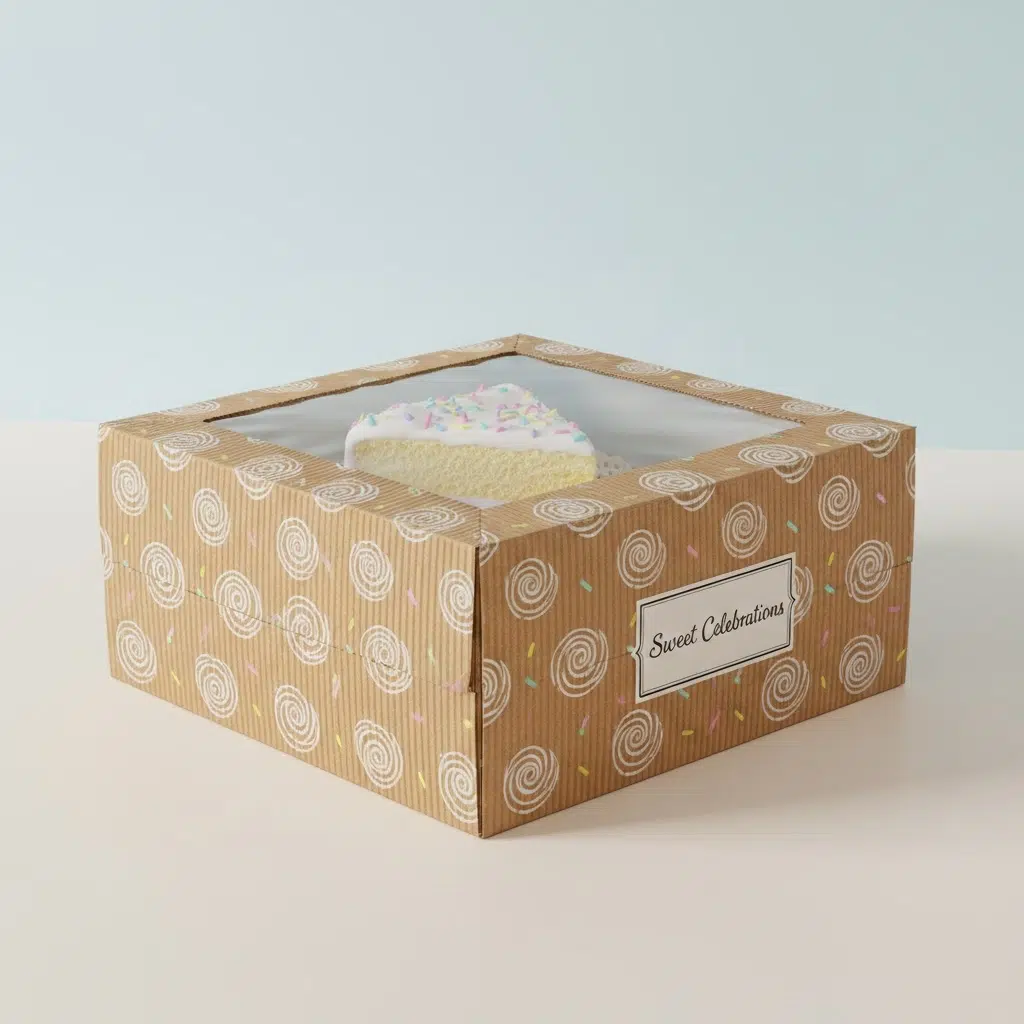 custom corrugated cake boxes