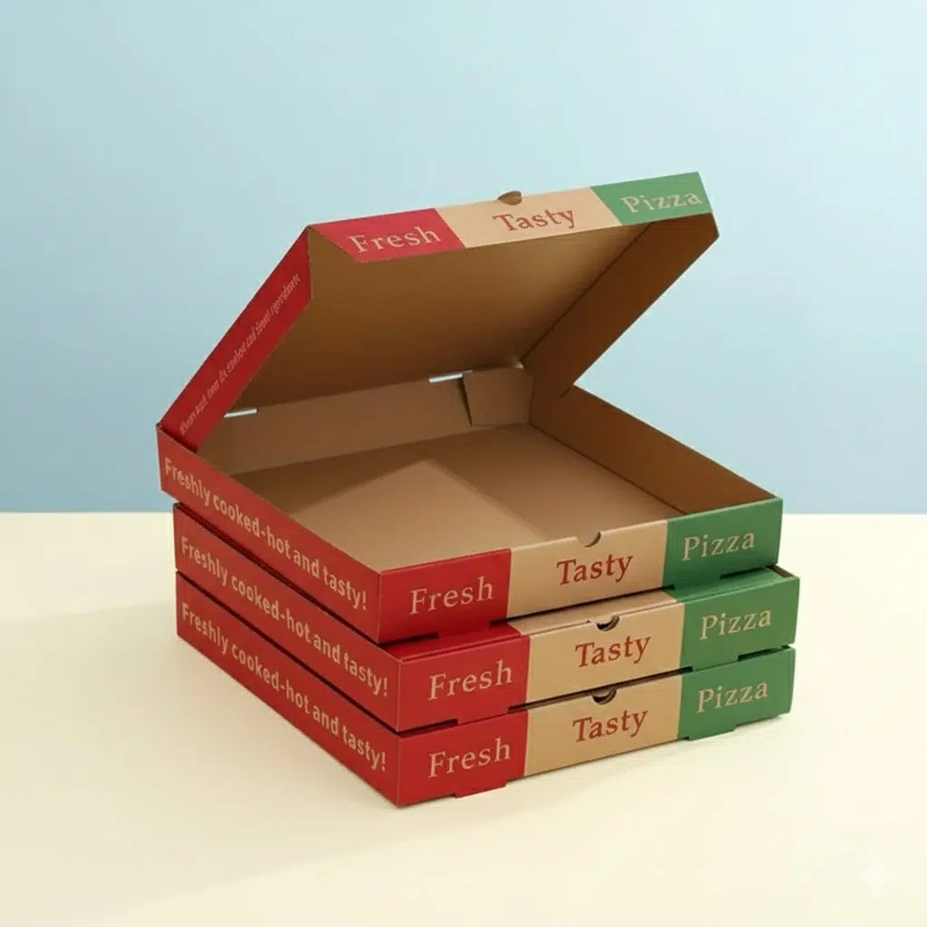 custom corrugated cardboard pizza boxes