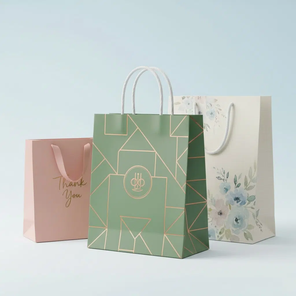 custom paper gift bags