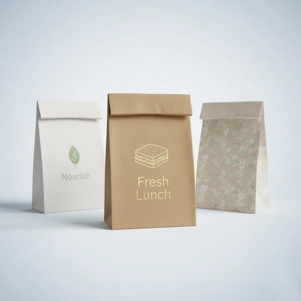 custom paper lunch bags