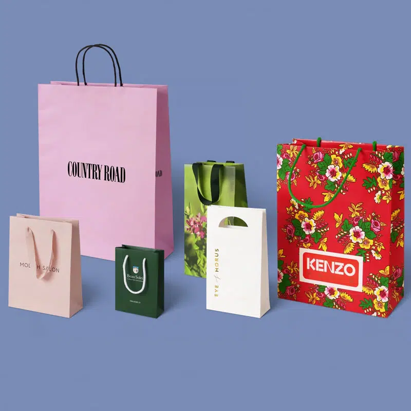 retail paper bags wholesale